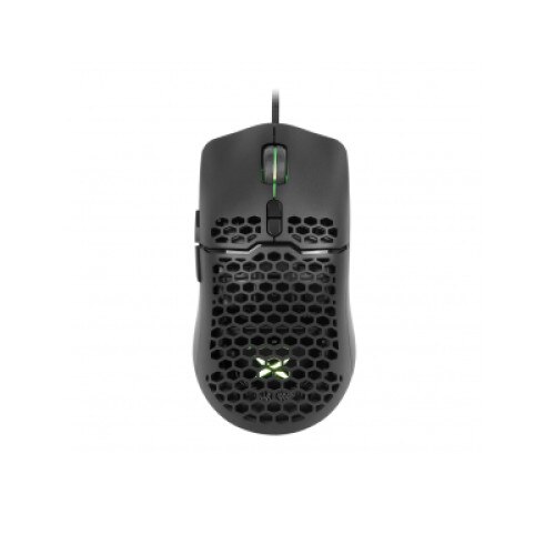 Mouse cu fir, DELUX M700, Negru, RGB, 16000 DPI