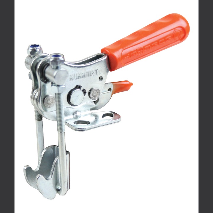 Clema de fixare verticala cu carlig de tip U si sistem de blocare, 351-3-L