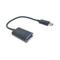 cablu adaptor otg usb 20 mama la usb tip c tata lungime 11 cm negru imagen 40_0_
0