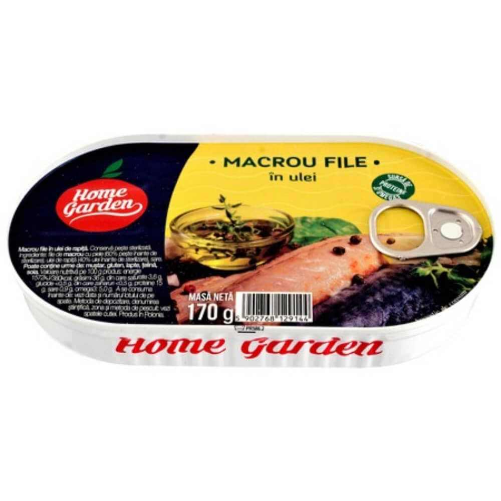 Macrou File in Ulei, Home Garden, 170 g