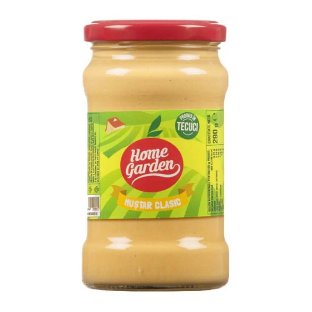 Bax 6 Borcane Mustar Home Garden Clasic, 290g