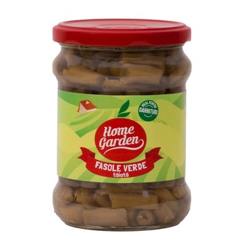 Bax 8 Borcane Fasole Verde Taiata Home Garden, 680 g Bax 8 Borcane Fasole Verde Taiata Home Garden, 680 g