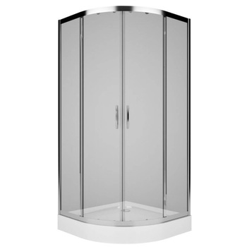 Cabina de Dus Semirotunda Kolo Rekord, 80x80x185 cm Cabina de Dus Semirotunda Kolo Rekord, 80x80x185 cm