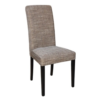 Scaun living, iMK®, fix, fara brate, lemn wenge, tapiterie stofa, maro, 47 x 60 x 100 cm Scaun living, iMK®, fix, fara brate, lemn wenge, tapiterie stofa, maro, 47 x 60 x 100 cm