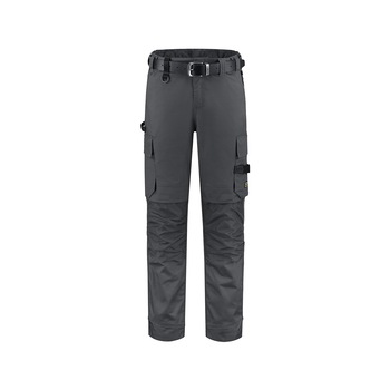 Pantaloni de lucru unisex, Malfini, talie joasa, buzunare multifunctionale, cu Cordura, elastici, gri inchis, 44 Pantaloni de lucru unisex, Malfini, talie joasa, buzunare multifunctionale, cu Cordura, elastici, gri inchis, 44