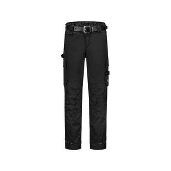 Pantaloni de lucru unisex, Malfini, talie joasa, buzunare multifunctionale, cu Cordura, elastici, negri, 62 Pantaloni de lucru unisex, Malfini, talie joasa, buzunare multifunctionale, cu Cordura, elastici, negri, 62