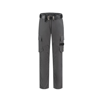 Pantaloni de lucru dama, Malfini, buzunare multifunctionale, twill, bumbac, gri inchis, 44 Pantaloni de lucru dama, Malfini, buzunare multifunctionale, twill, bumbac, gri inchis, 44