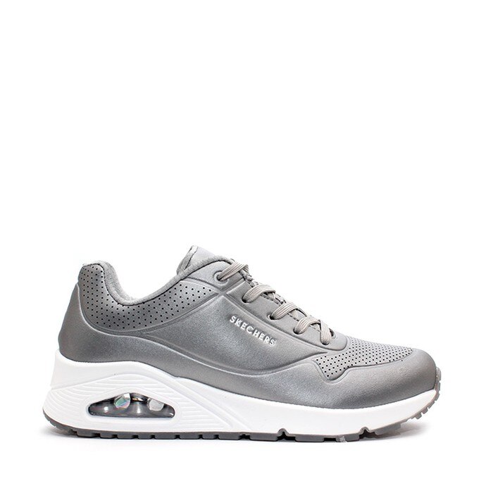 Pantofi sport Skechers Uno - Stand On Air, 73691 GUN, Argintiu