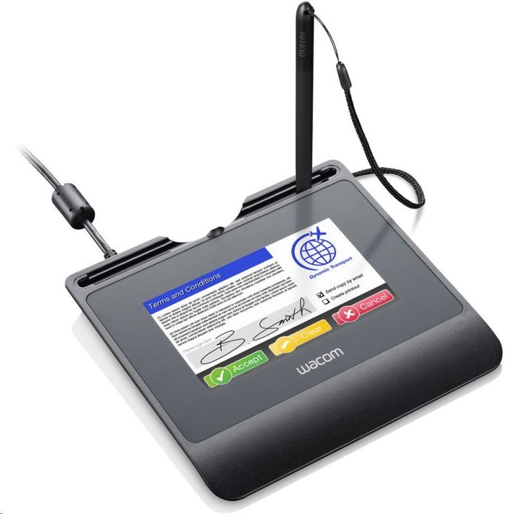 Tableta grafica Wacom pentru semnaturi, STU540-CH2, ecran 5 inch + Sign PRO PDF