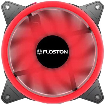 Ventilator Floston HALO DUAL RED LED, 120mm Ventilator Floston HALO DUAL RED LED, 120mm