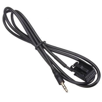 Cablu, adaptor audio auxiliar, AUX compatibil Ford / Focus / Mondeo / Transit / Fiesta / Mk2 - C-Max Cablu, adaptor audio auxiliar, AUX compatibil Ford / Focus / Mondeo / Transit / Fiesta / Mk2 - C-Max