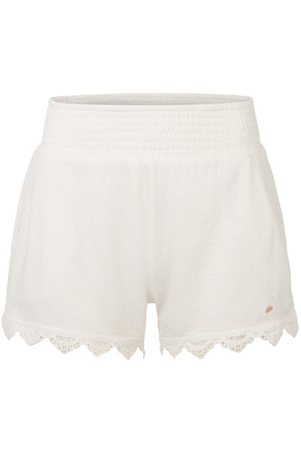 Pantaloni scurti, O'Neill LW Azalea Drapey Shorts, Alb, Alb