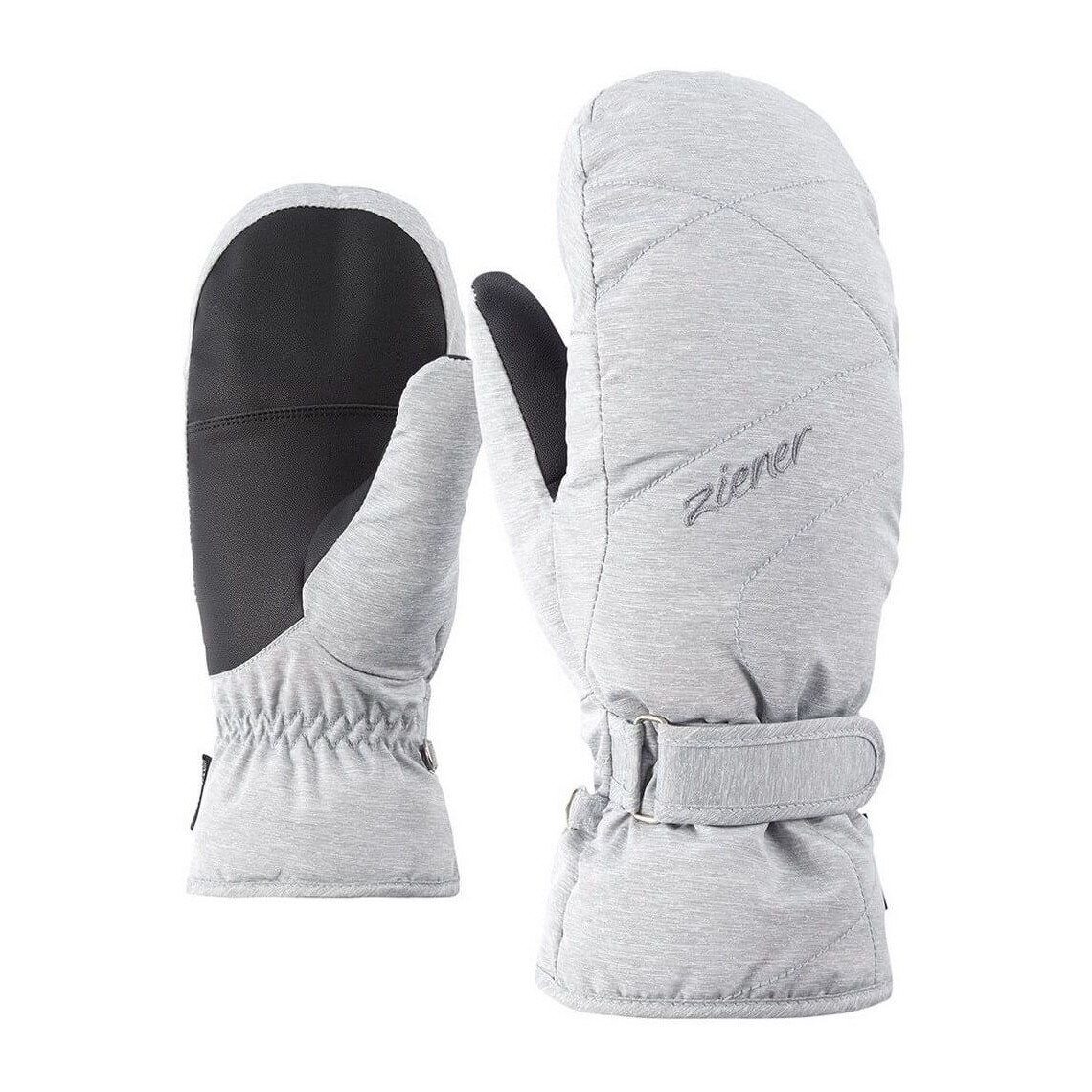 Manusi de schi, Ziener Kaddyla Mitten Lady Glove, Negru, 7.5