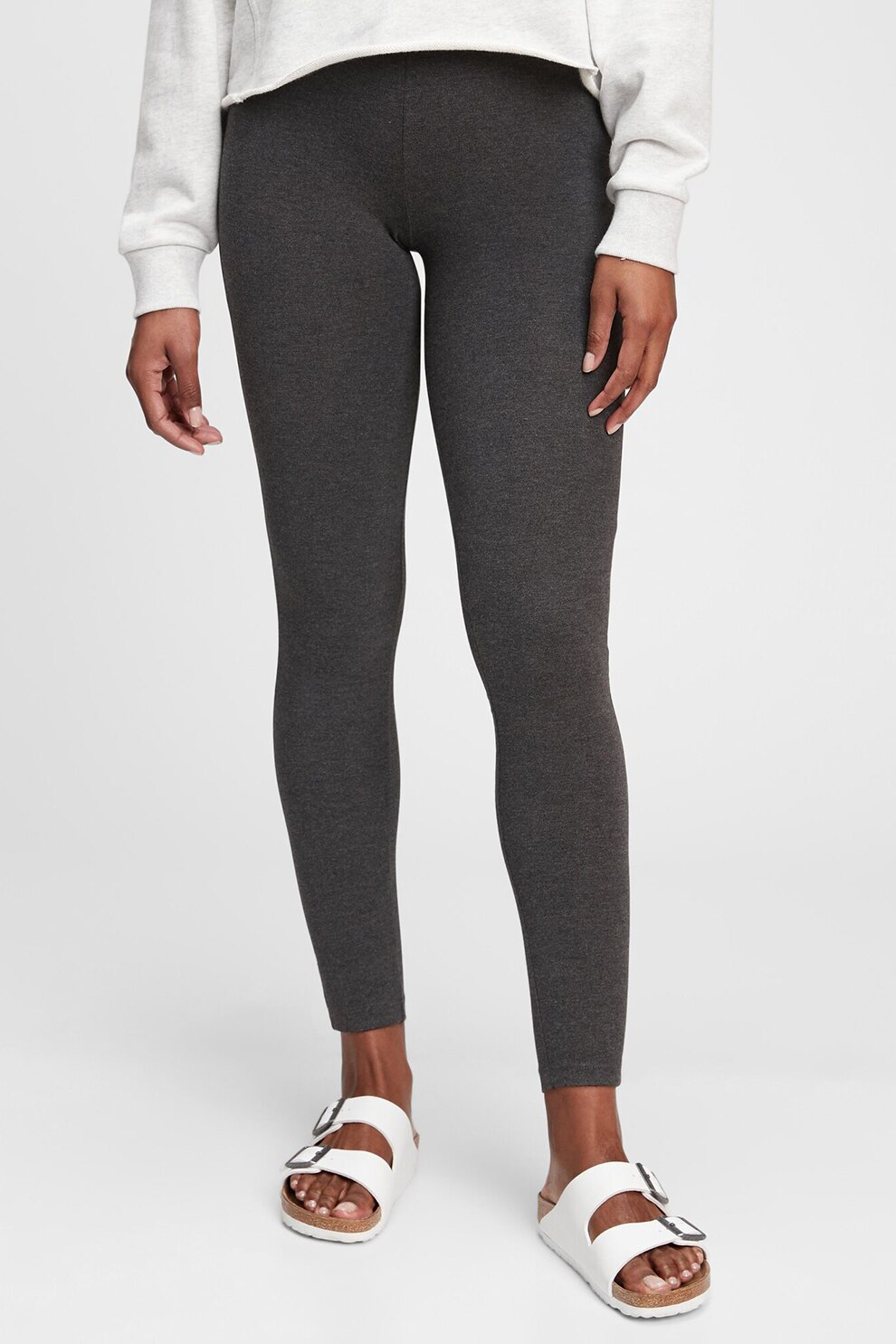 GAP, Colanti cu talie inalta, Gri inchis, L