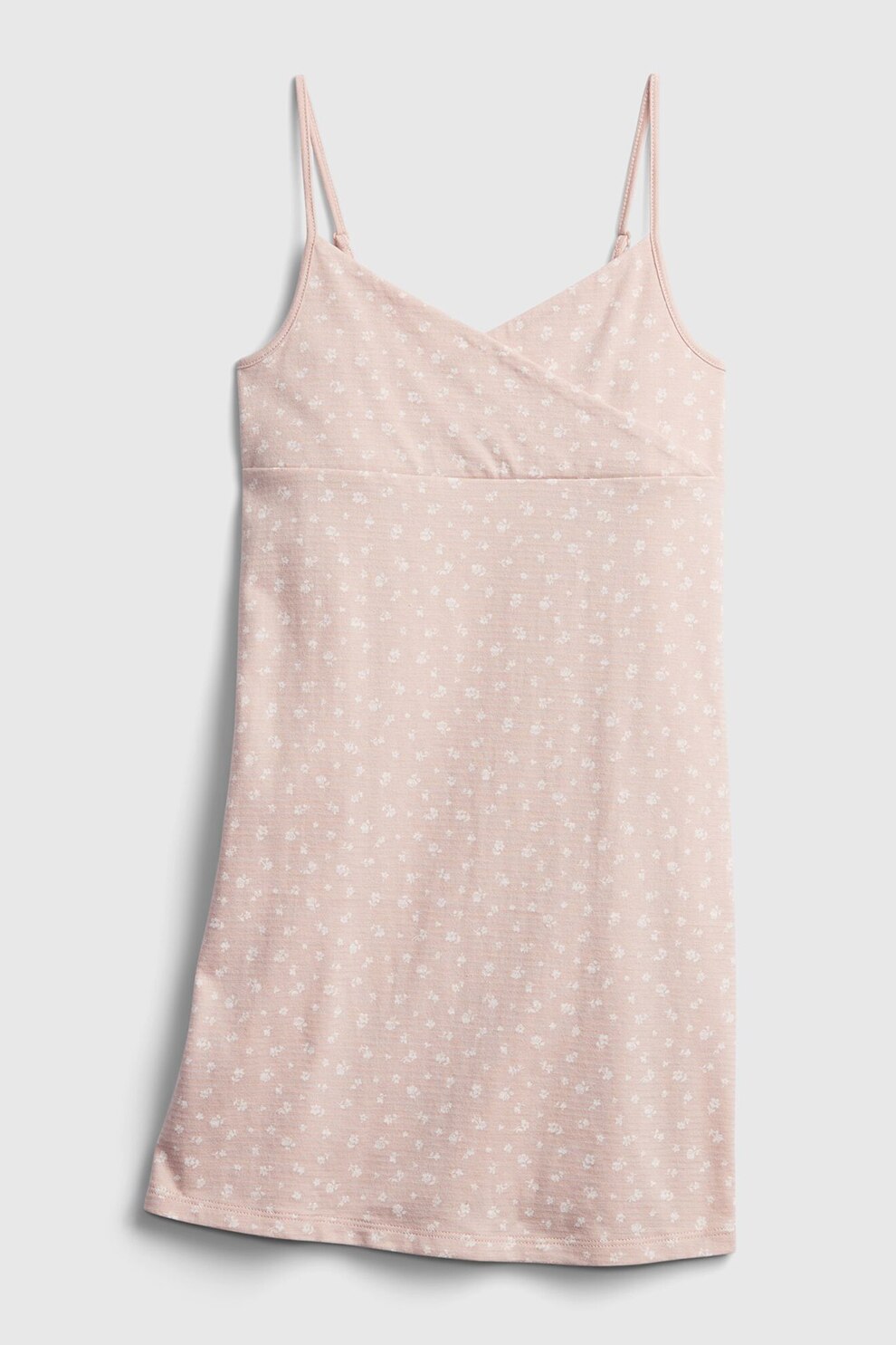 GAP, Rochie cu bretele ajustabile, Roz pastel/Alb