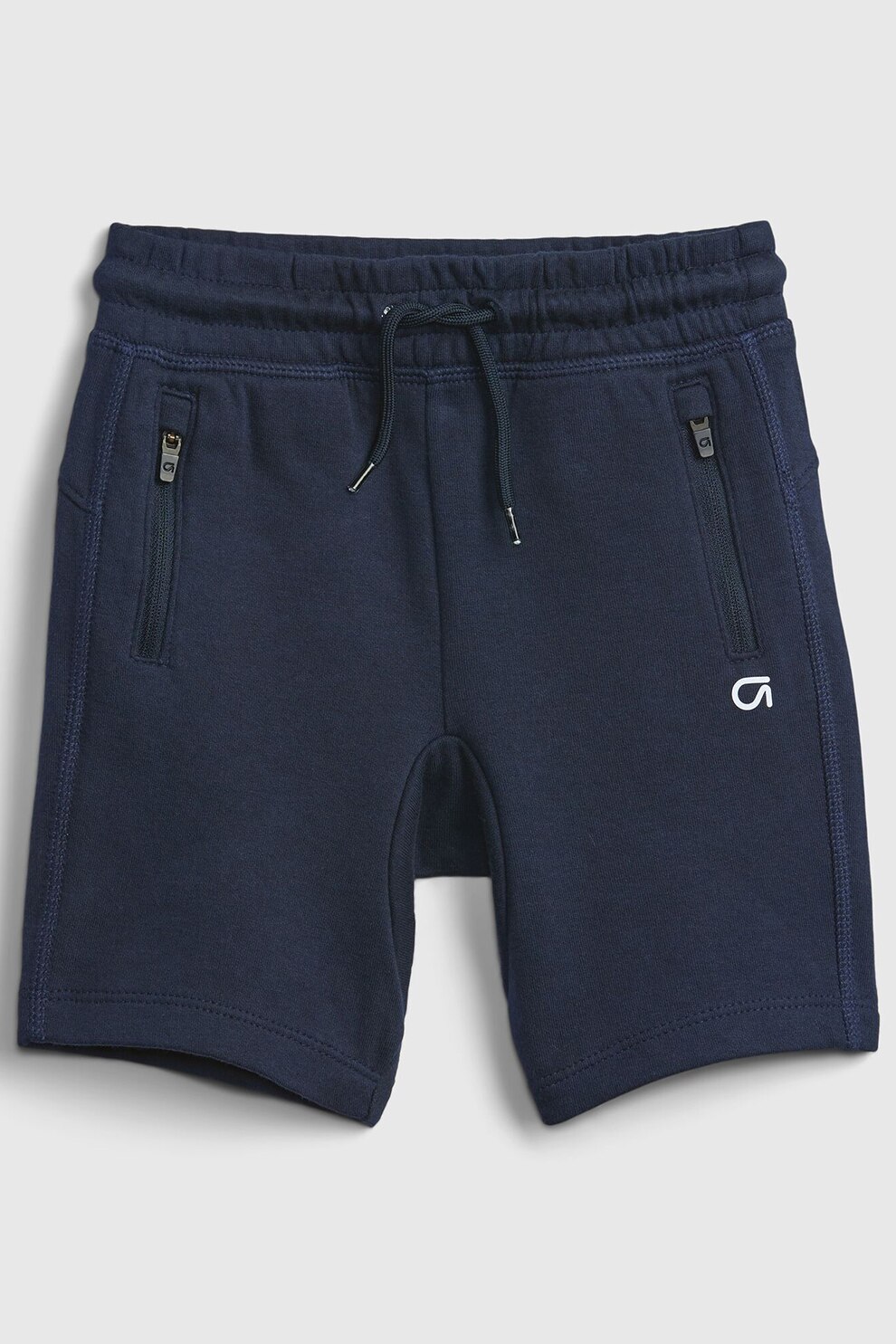 GAP, Pantaloni sport scurti cu model camuflaj, Albastru inchis