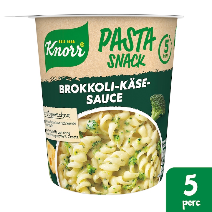 KNORR Snack tészta Brokkoli-sajtos szósszal, 62g