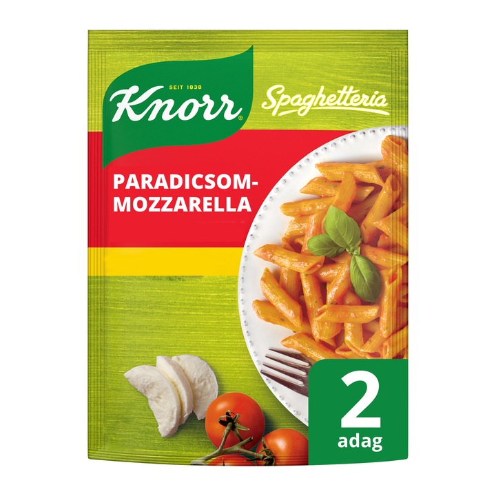 KNORR Spaghetteria Paradicsomos-mozzarellás, 163g