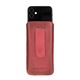 iPhone 15 Pro, 15, 14 Pro, 14, 13 Pro, 13, 12 Pro, 12, Természetes bőrtok övhöz, Bouletta Multi Case, Burnished red, Piros