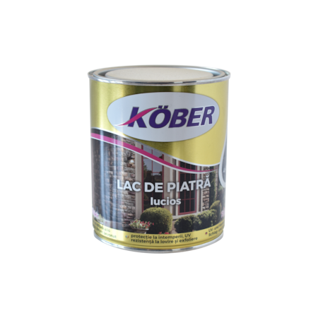 Lac pentru piatra, 0.75 L, incolor, interior / exterior, Kober