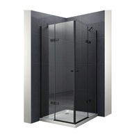 cabina ego-nemo 2 usi batante negru mat sticla 8 mm 80x80 cm fara cadita nano easy clean imagen 48_0_
0