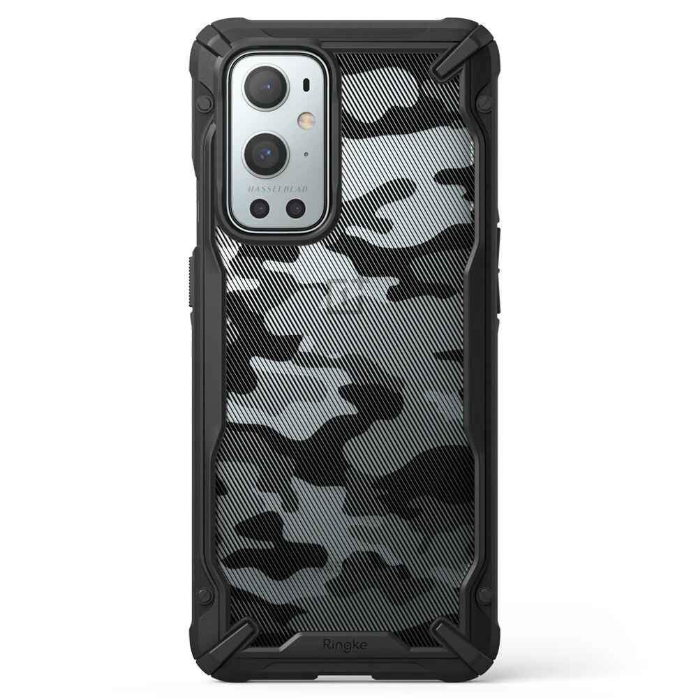 Husa de protectie Ringke X Protection Smart Design pentru OnePlus 9 Pro, Army
