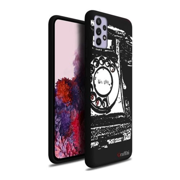 Калъф за телефон Samsung Galaxy A72 / A72 5G - силиконов кейс Graffiti No.189 шарка
