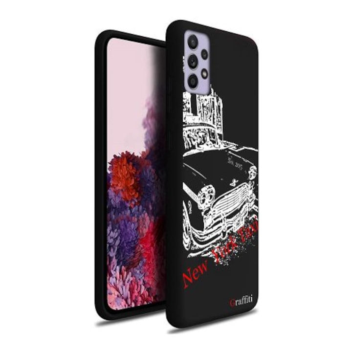 Калъф за телефон Samsung Galaxy A72 / A72 5G - силиконов кейс Graffiti No.205 шарка