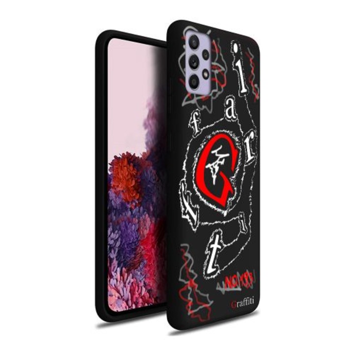 Калъф за телефон Samsung Galaxy A72 / A72 5G - силиконов кейс Graffiti No.193 шарка