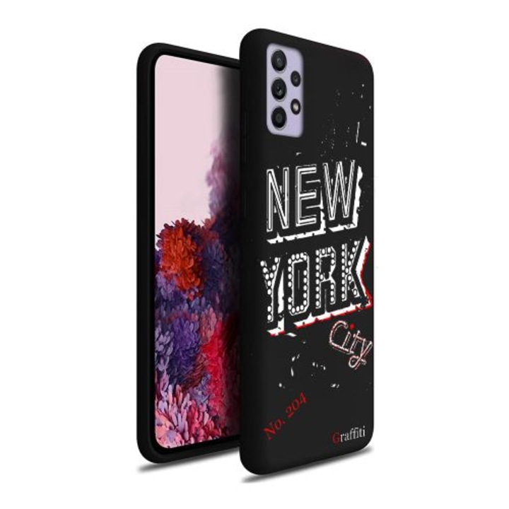 Калъф за телефон Samsung Galaxy A72 / A72 5G - силиконов кейс Graffiti No.204 шарка