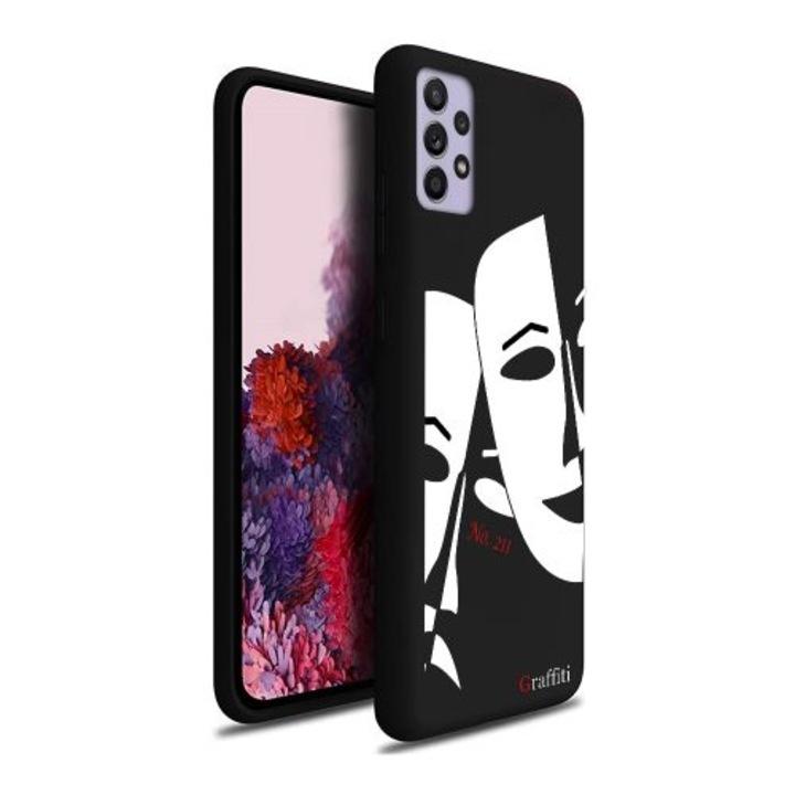 Калъф за телефон Samsung Galaxy A72 / A72 5G - силиконов кейс Graffiti No.211 шарка