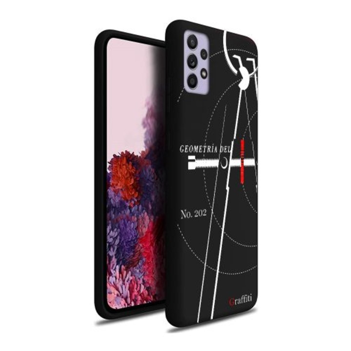 Калъф за телефон Samsung Galaxy A72 / A72 5G - силиконов кейс Graffiti No.202 шарка
