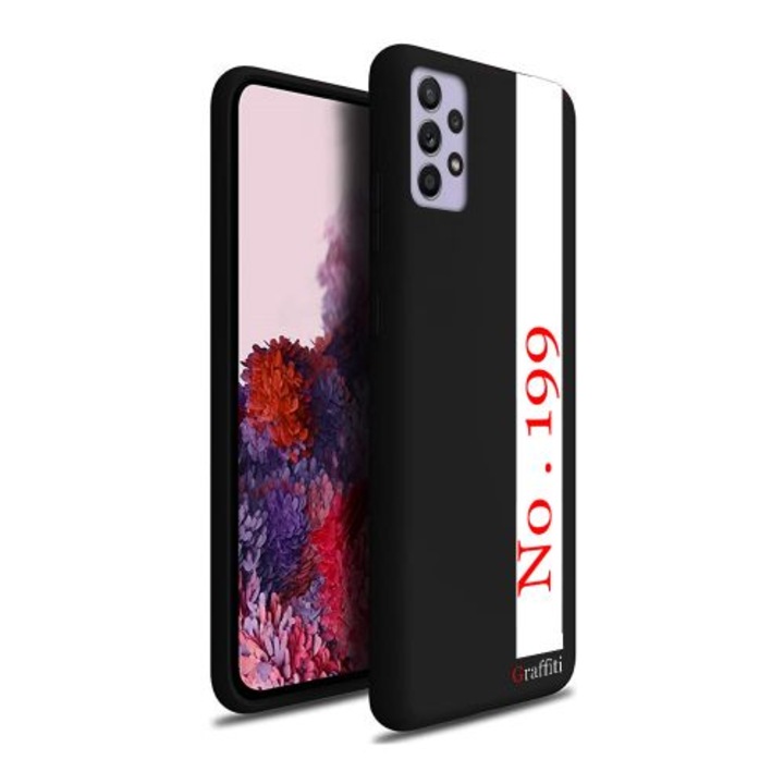 Калъф за телефон Samsung Galaxy A72 / A72 5G - силиконов кейс Graffiti No.199 шарка