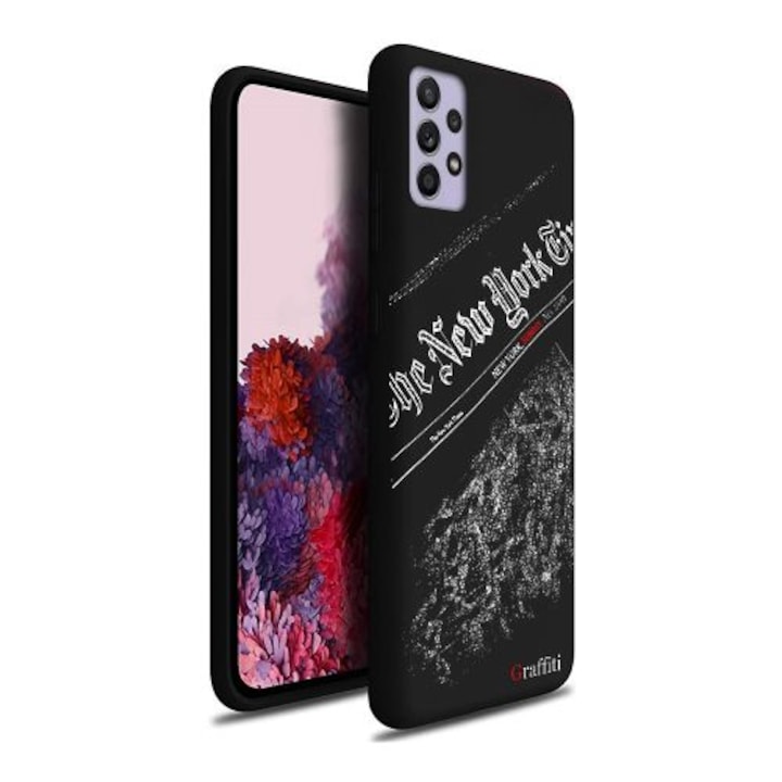 Калъф за телефон Samsung Galaxy A72 / A72 5G - силиконов кейс Graffiti No.206 шарка