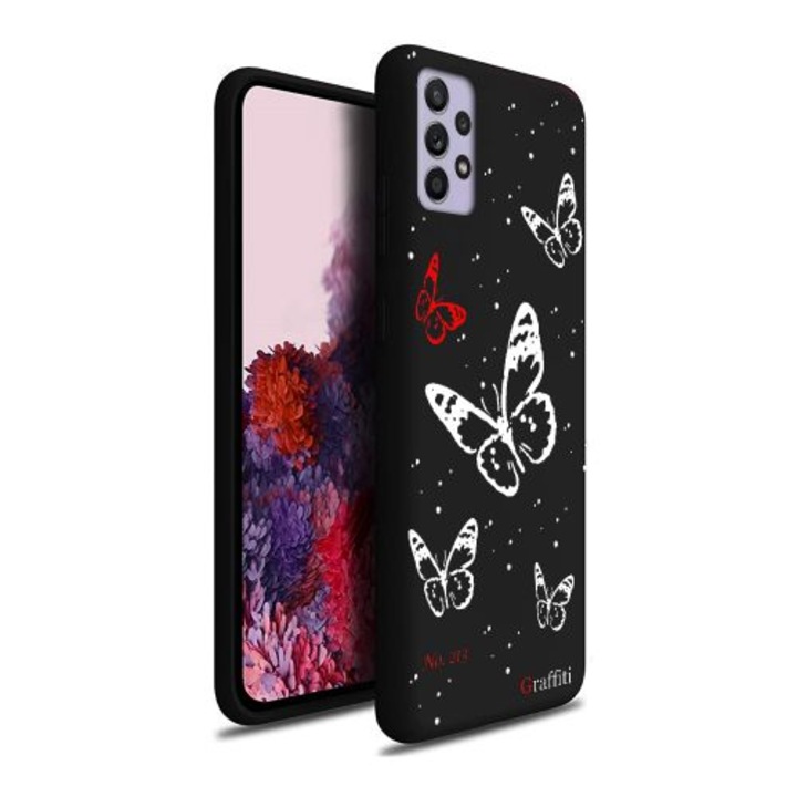 Калъф за телефон Samsung Galaxy A72 / A72 5G - силиконов кейс Graffiti No.213 шарка