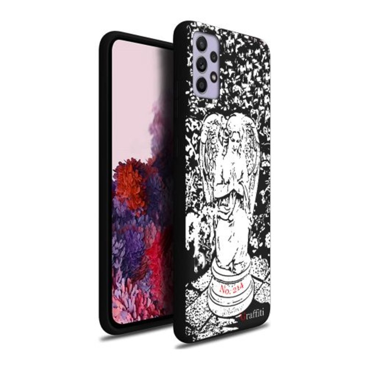 Калъф за телефон Samsung Galaxy A72 / A72 5G - силиконов кейс Graffiti No.214 шарка