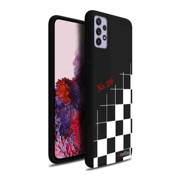 Калъф за телефон Samsung Galaxy A72 / A72 5G - силиконов кейс Graffiti No.216 шарка