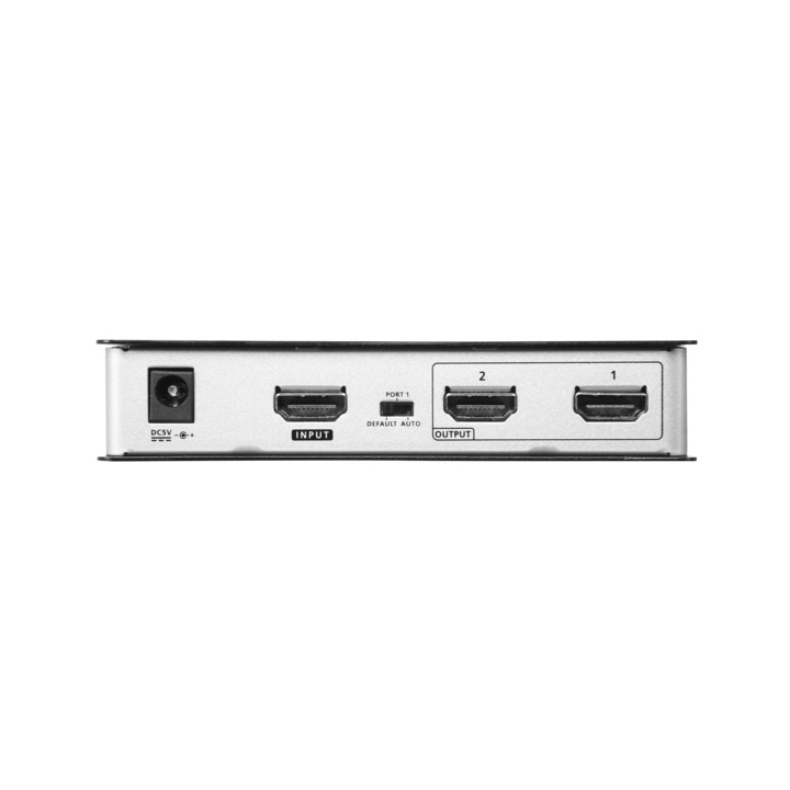 Сплитер ATEN VS182B-AT-G, За видео, Два HDMI, Черен