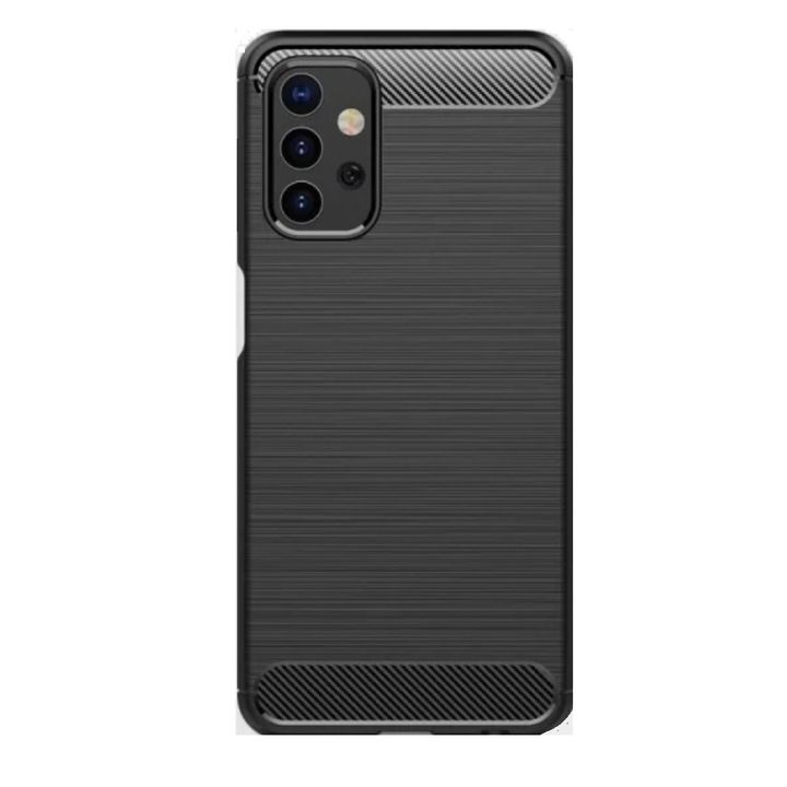 Carcasa TECH-PROTECT TPUCARBON compatibila cu Samsung Galaxy A32 5G Black