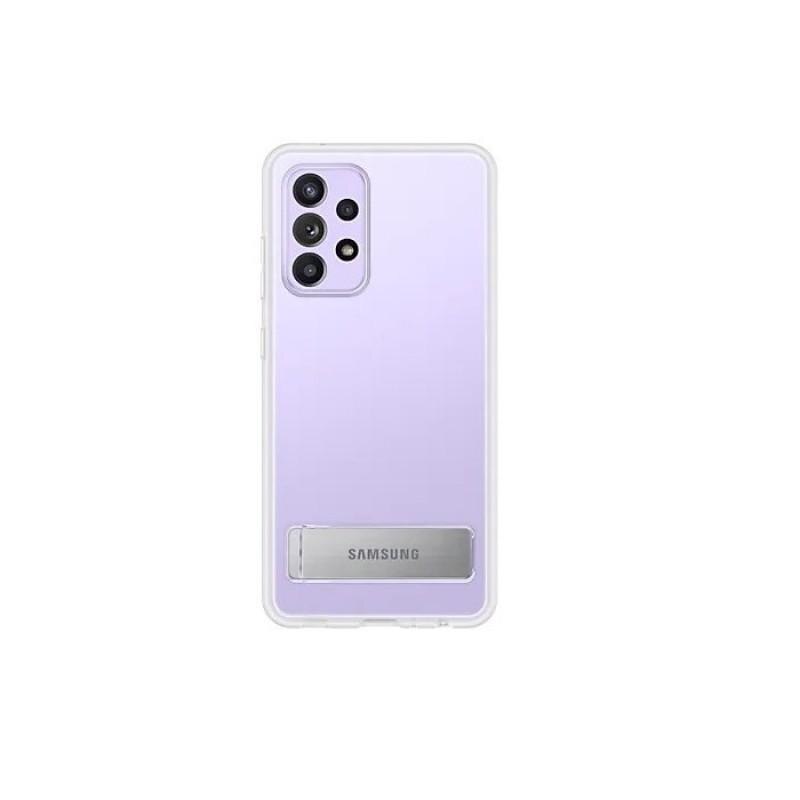 Husa Clear Standing Cover pentru Samsung Galaxy A52 4G/5G Transparent