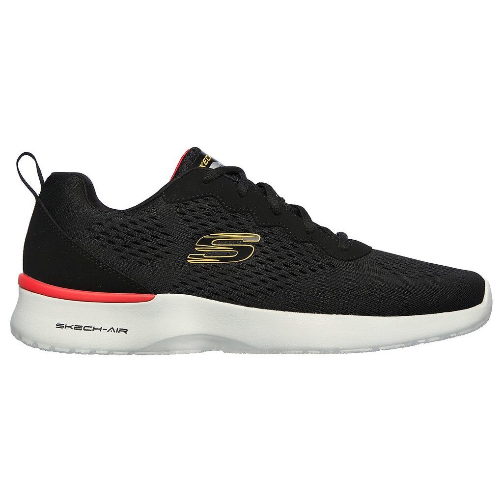 Pantofi sport Skechers Skech-Air Dynamight Tuned din material textil, 232291/BLK, Negru/Alb, 39