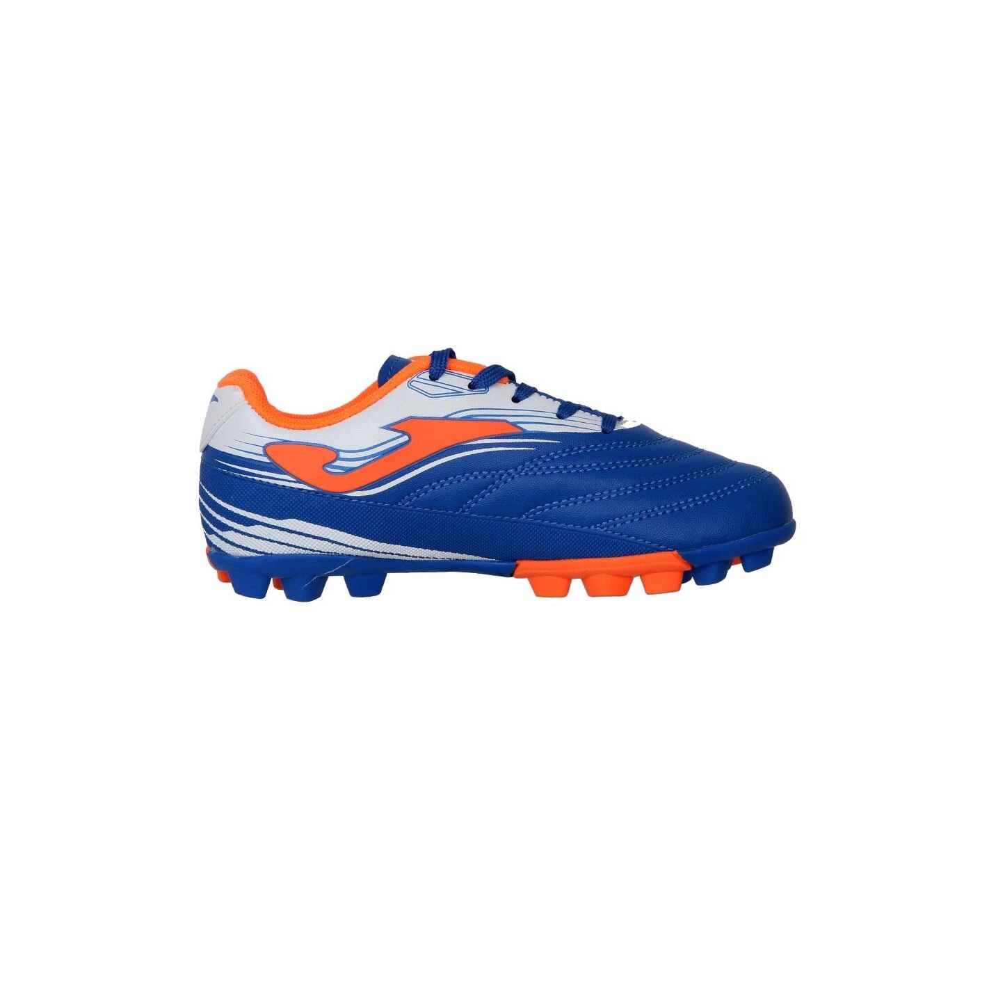 Pantofi sport Joma Toledo Jr 2104 pentru teren moale, Albastru/Portocaliu