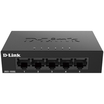 Switch D-Link DGS-105GL, 5-Port Gigabit Switch D-Link DGS-105GL, 5-Port Gigabit