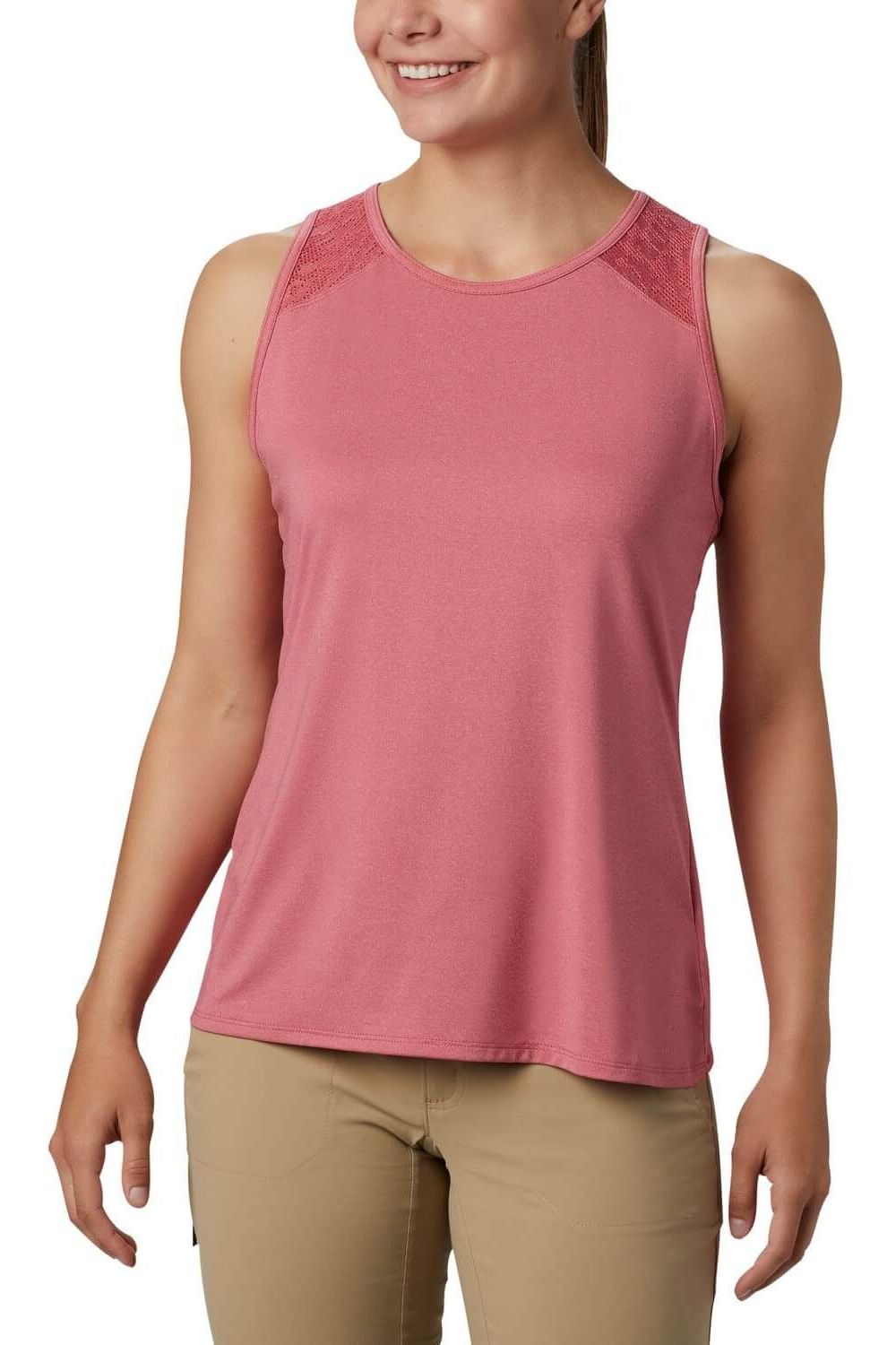 Tricou pentru dama, Columbia Peak To Point II Tank, Roz, L