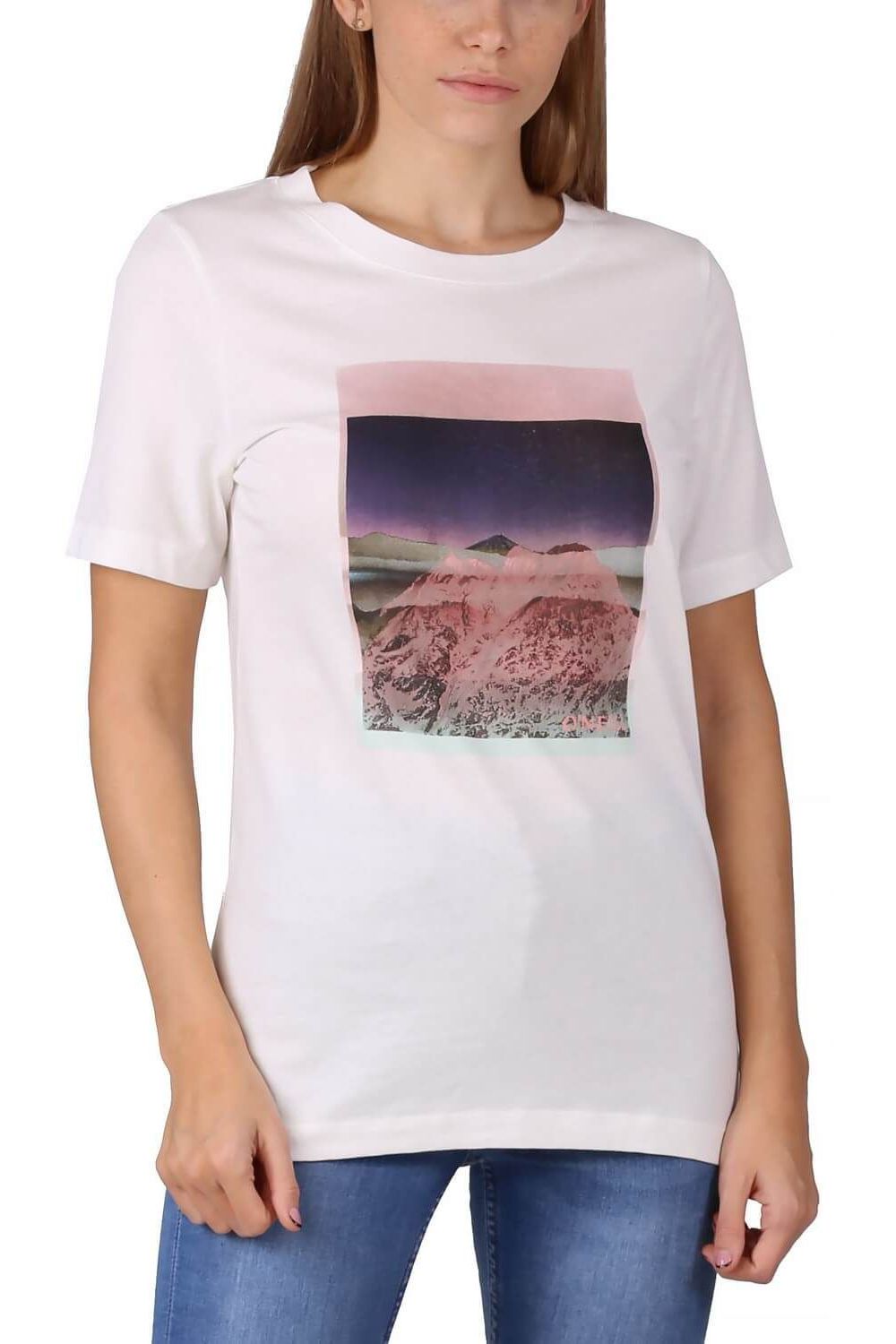 Tricou pentru dama O'Neill LW Aella T-Shirt, Alb, M