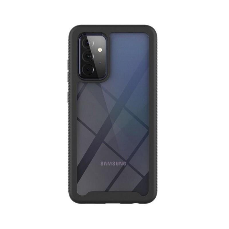Carcasa 360 grade TECH-PROTECT Defense compatibila cu Samsung Galaxy A72 cu protectie display, Negru