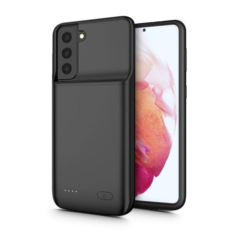 Husa de protectie cu baterie TECH-PROTECT Power Case 6000 mAh compatibila cu Samsung Galaxy S21 Plus Black