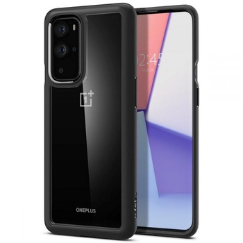 Carcasa Spigen Ultra Hybrid compatibila cu OnePlus 9 Pro Matte Black Carcasa Spigen Ultra Hybrid compatibila cu OnePlus 9 Pro Matte Black