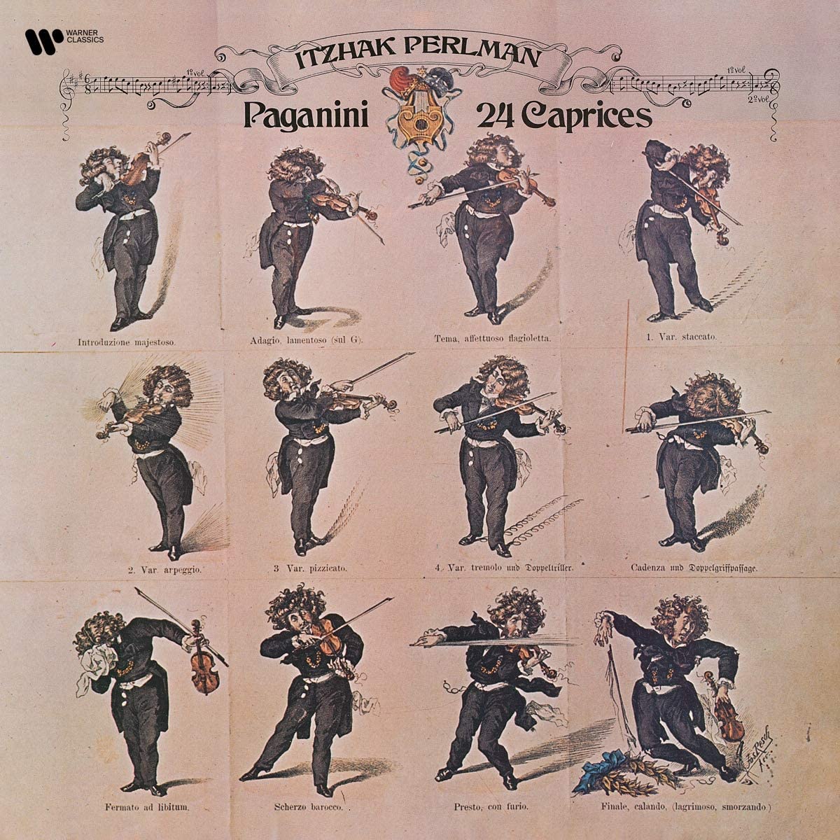 Niccolo PaganiniItzhak Perlman - Paganini - 24 Caprices - Vinyl - Vinyl