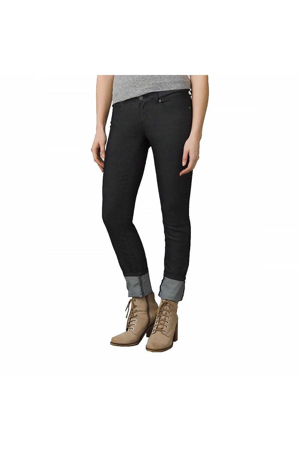 Pantaloni pentru femei, Prana Kara Jean, Negru, 8